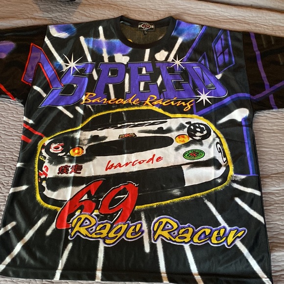 Barcode Speed Racing 69 Road Rage Racer Shirt - Picture 13 of 13